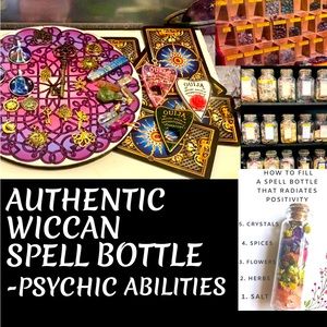 🔮Genuine Wiccan Spell Bottle for PSYCHIC ABILITIES